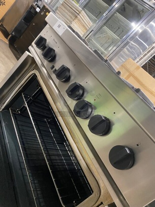 Thermador 6 Burner Stove! With Oven Underneath! Metal Oven Racks! Stainless Steel! - Image 8 of 9