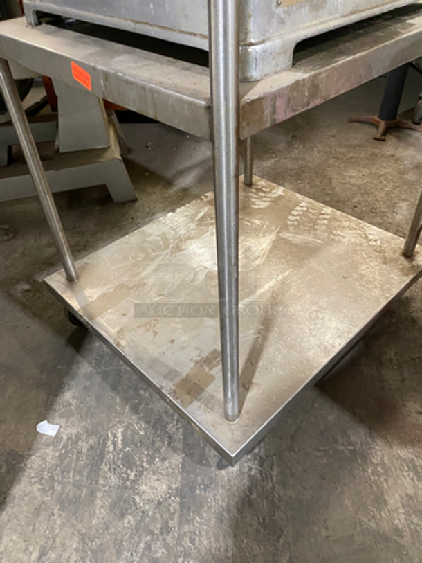 Hollymatic Commercial Food Portioning/ Patty Former Machine! On Equipment Stand! With Underneath Storage Space! All Stainless Steel! On Casters! WORKING WHEN REMOVED! Model: 54 SN: 58666 115V 60HZ 1 Phase - Image 7 of 11