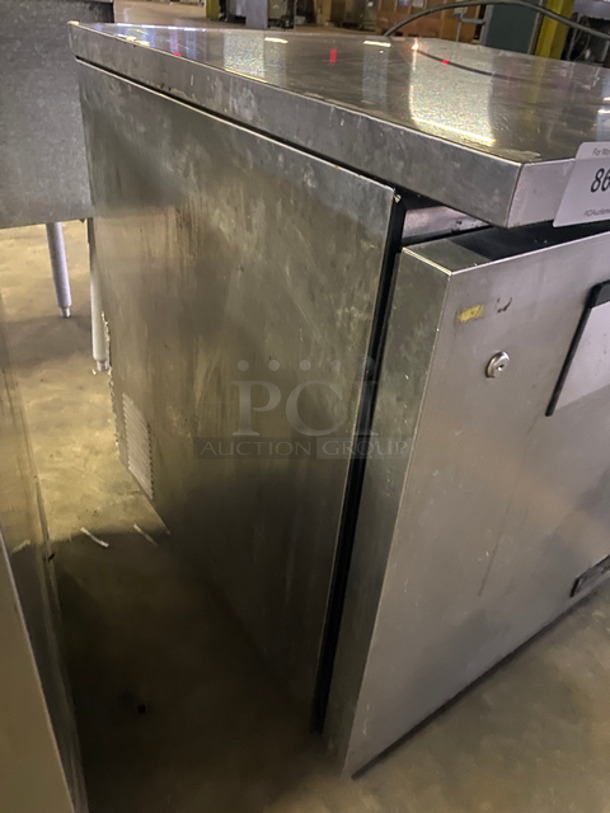 True Commercial Under The Counter Single Door Cooler! With Poly Coated Rack! All Stainless Steel! Model: TUC27LP SN: 13948259 115V 60HZ 1 Phase - Image 2 of 7