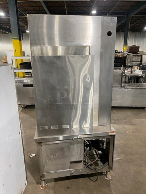 GREAT! Vulcan Commercial Triple Deck Pressure Steam Cooker! All Stainless Steel! On Legs! Model: VHL3G SN: 271155958 120V 60HZ 1 Phase - Image 4 of 11