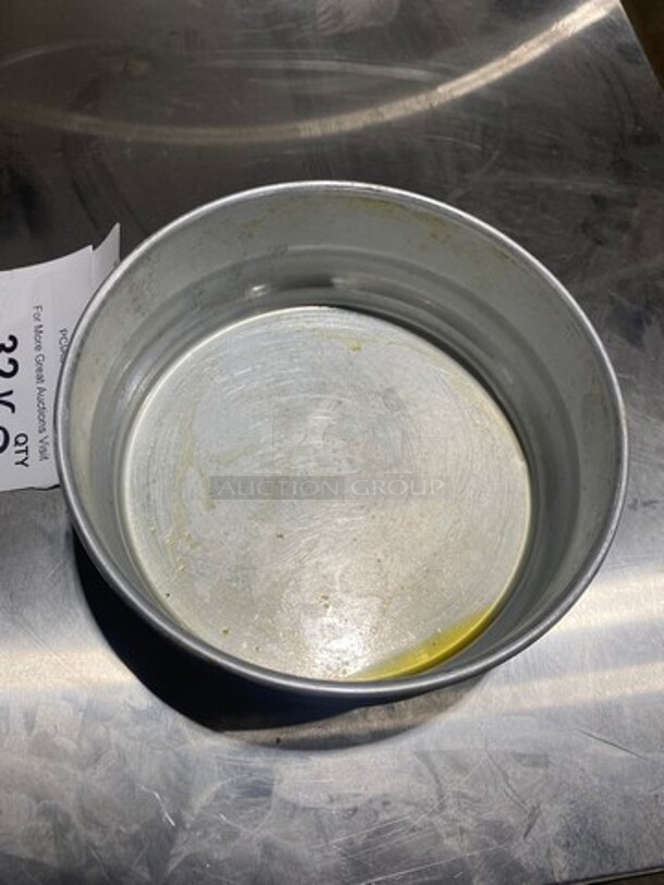 Round Metal Baking Pans! 2x Your Bid! - Image 2 of 3