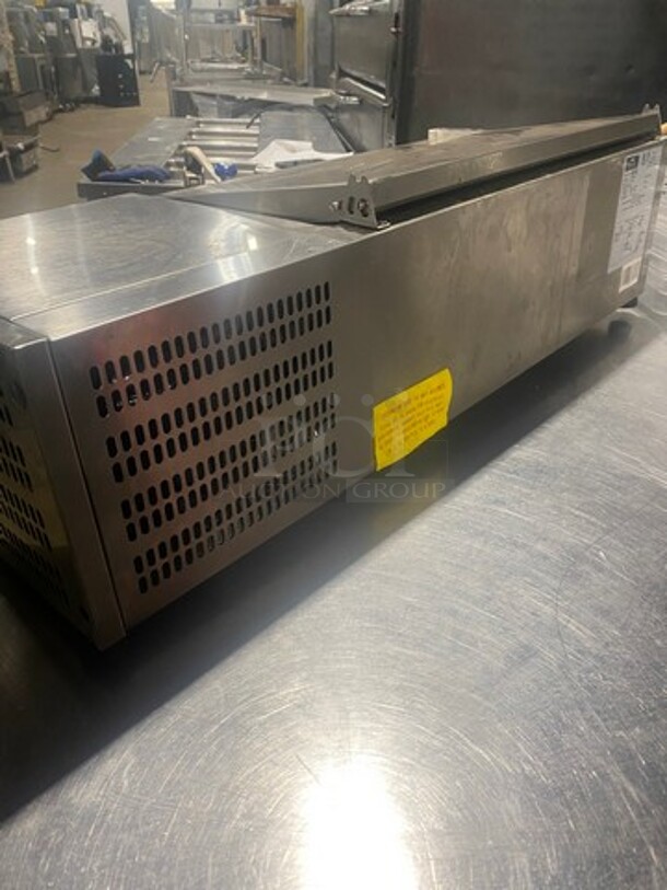 COOL! Artic Air Commercial Countertop Refrigerated Prep Station! All Stainless Steel! Model: ACP40 SN: S817104 115V - Image 3 of 9
