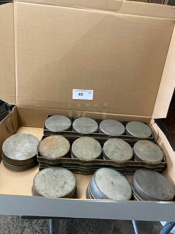 All One Money! Tin 5" & 6" Round Cake Pans! - Image 1 of 6