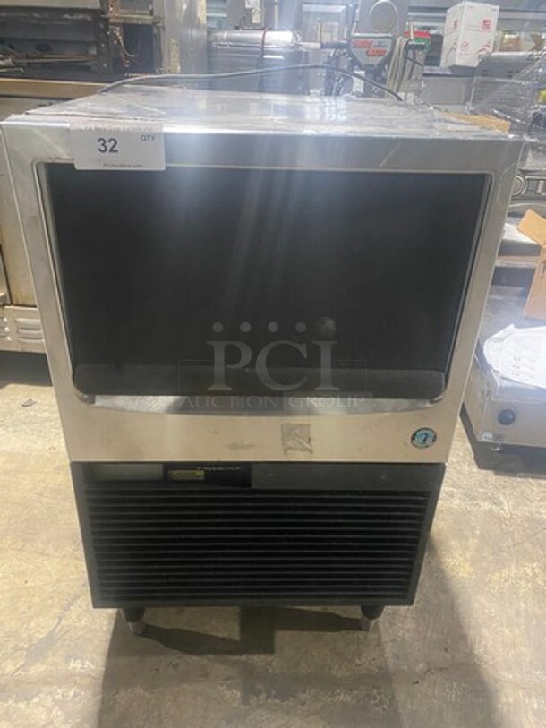 Hoshizaki Commercial Undercounter Ice Maker Machine! All Stainless Steel! On Legs! Model: KM151BAH SN: U13132H 115V 60HZ 1 Phase