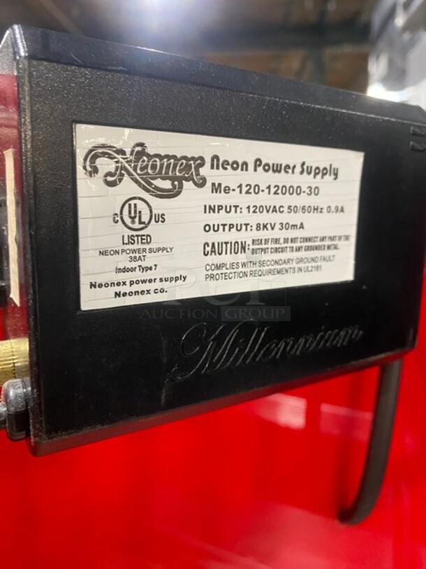 Neon Power Milk Shakes Light Up Sign! - Image 3 of 5