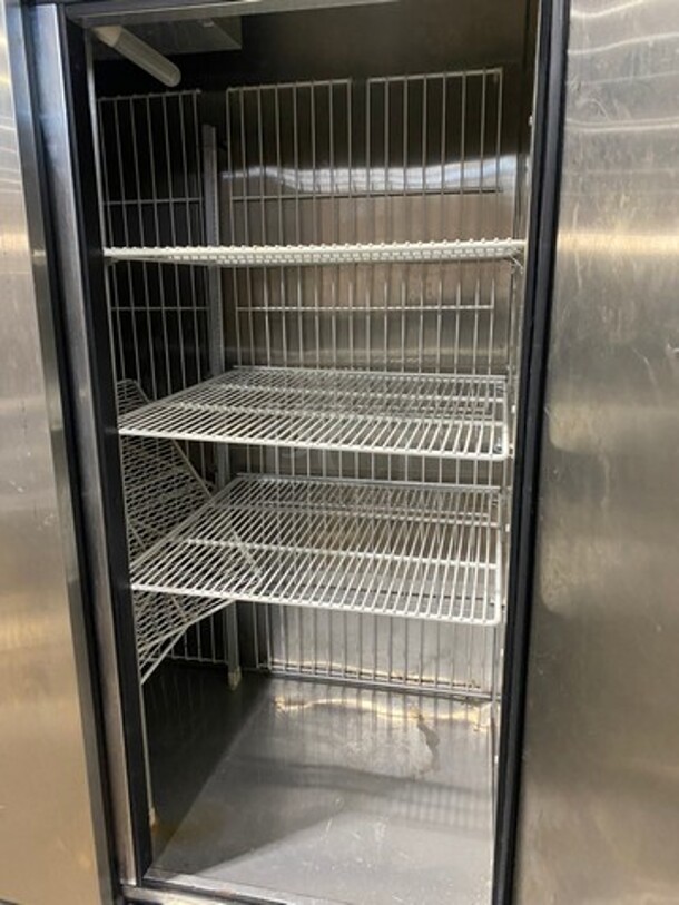 True Commercial 3 Door Reach In Freezer! With Poly Coated Racks! All Stainless Steel! Model TS72F Serial 13127275! 115/208/230V 1Phase! On Casters! WORKING WHEN REMOVED! - Image 6 of 11