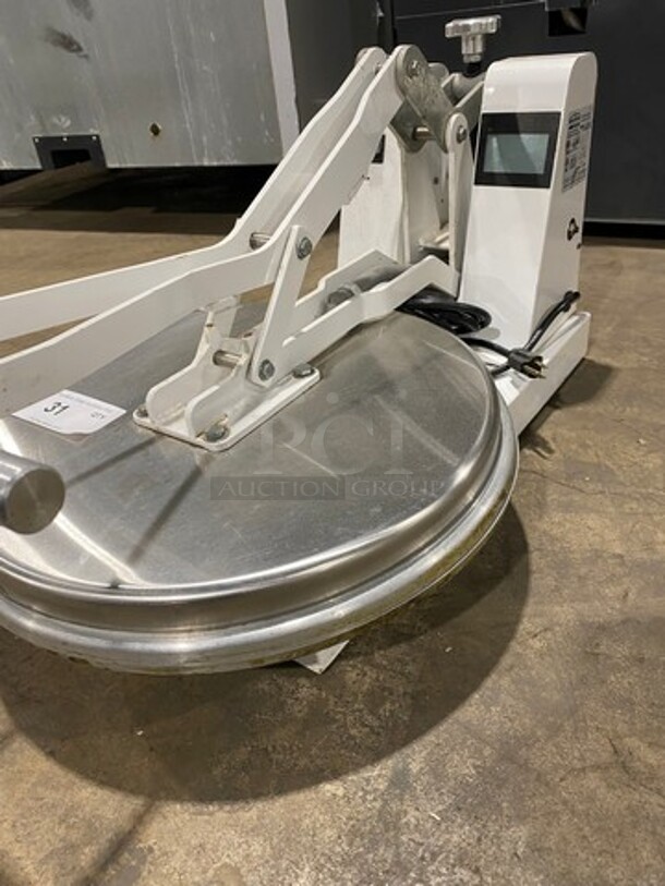 DoughXPress Commercial Countertop Electric Powered Pizza Dough Press! Model: DM18 SN: 8613827 120V 60HZ 1 Phase - Image 3 of 12