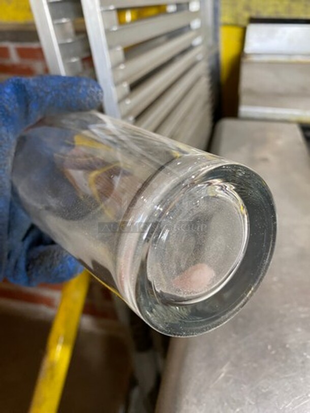ALL ONE MONEY! Clear Glass Drinking Glasses! - Image 5 of 5
