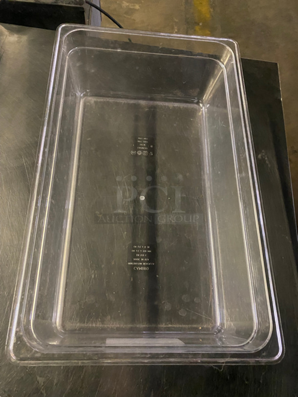 Cambro Clear Poly Multi-Purpose Storage Bin! - Image 3 of 4