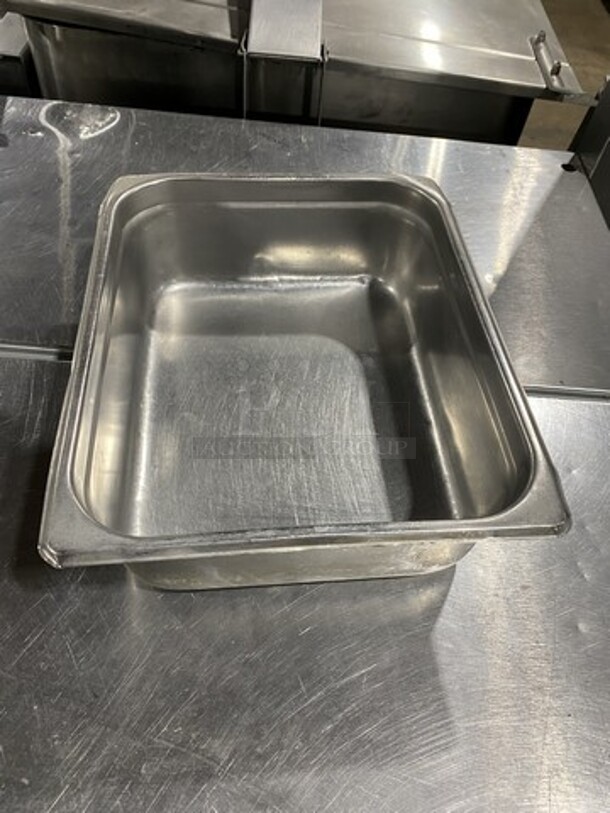 Half Sized Steam Pans! 4 X Your Bid!  - Image 2 of 4