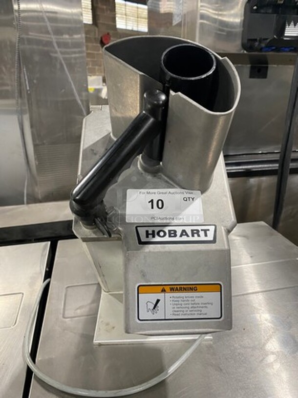 Hobart Commercial Countertop Food Processor/Chopper Machine! Model: FP100 SN: 761032994 120V 60HZ 1 Phase