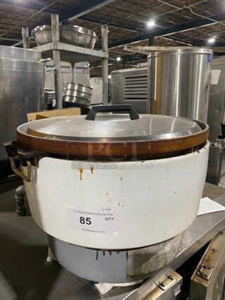 Rice Master Commercial Gas Powered Countertop Rice Cooker! With Lid!