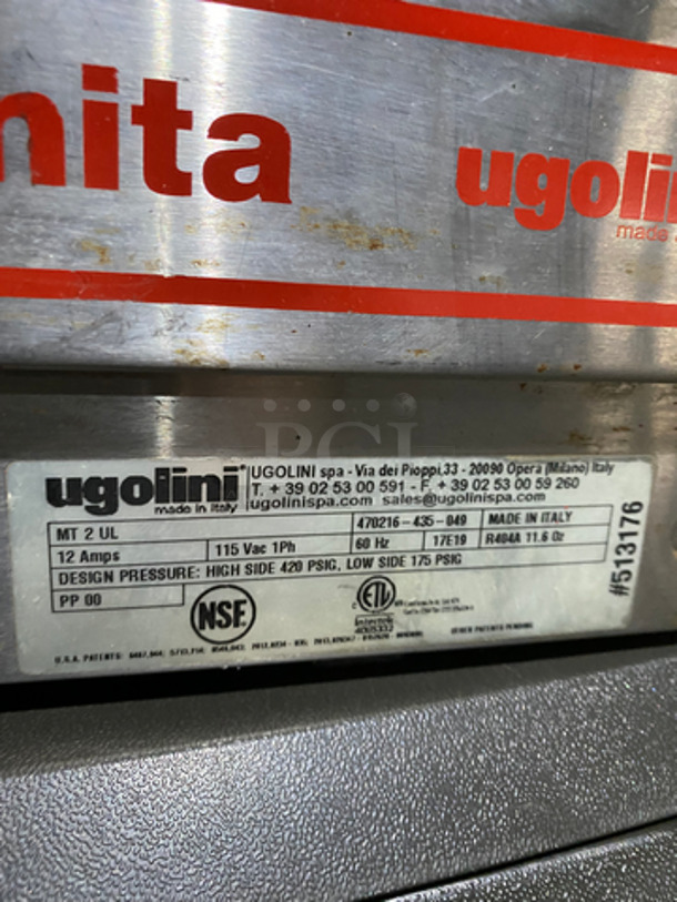Ugolini Commercial Countertop Slushie/ Frozen Beverage Dispenser! Model: MT2UL 115V 60HZ 1 Phase - Image 9 of 10