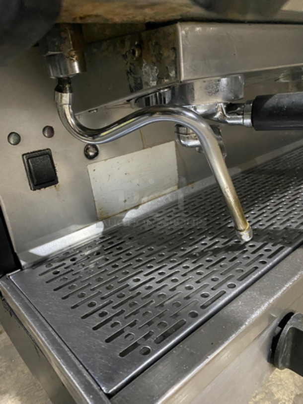 NICE! Conti Xeos Commercial Countertop 2 Group Espresso Machine! All Stainless Steel! On Small Legs! - Image 6 of 9