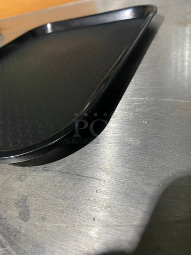 NEW! IN THE BOX! ALL ONE MONEY! 2 DZ Vollrath Black Poly Food Trays! - Image 4 of 6