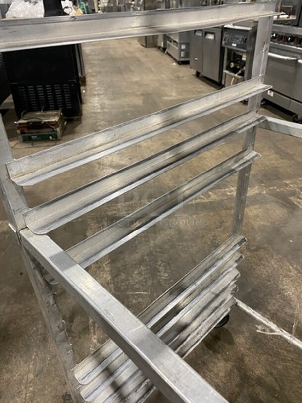 Winco Metal Commercial Pan Transport Rack! On Casters! - Image 3 of 6