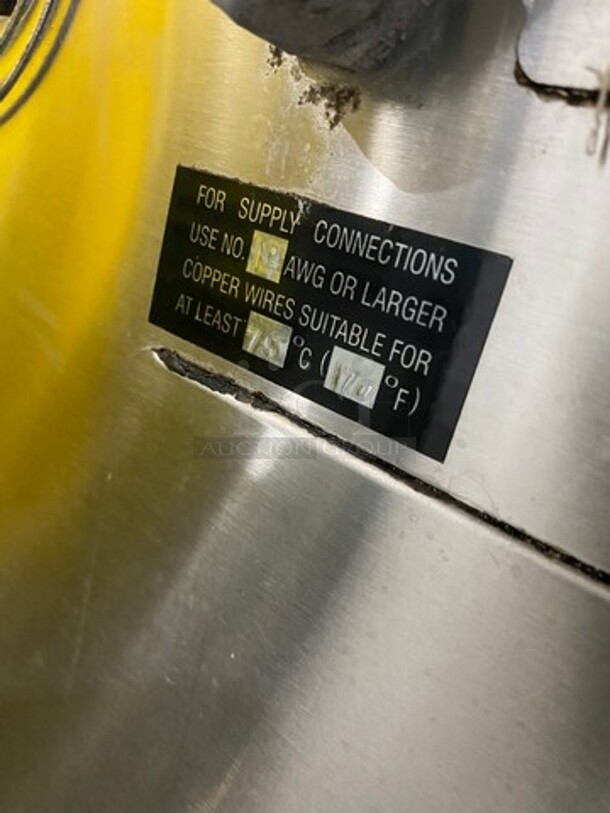 Alto Shaam Electric Powered Commercial Under The Counter COOK-N-HOLD Oven! All Stainless Steel! - Image 5 of 8