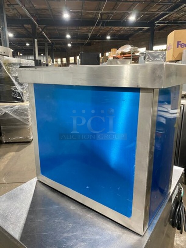 Commercial Drop In Ice Bin! Solid Stainless Steel! - Image 3 of 5