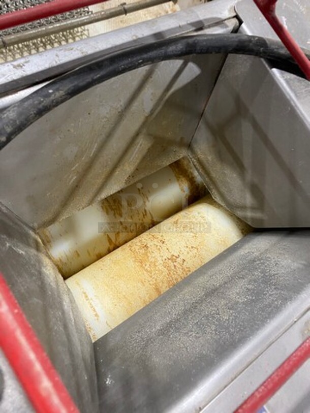 Bloemhof Commercial Dough Sheeter/Molder! On Casters! WORKING WHEN REMOVED! Model: 860L1 SN: 111791 220V 60HZ 1 Phase - Image 7 of 9