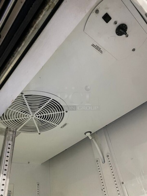 True Commercial 2 Door Reach In Refrigerator Merchandiser! With View Through Sliding Doors! Model: GDM37 SN: 7359096! 115V 60HZ 1 Phase! - Image 7 of 9