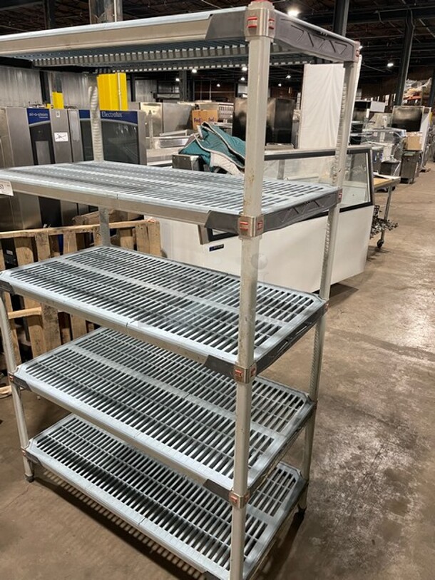 Metro Max Commercial 5 Tier Storage Rack! On Legs!  - Image 2 of 8