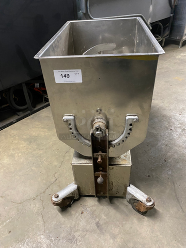 Butcher Boy Commercial Horizontal Meat Mixer! Stainless Steel Body! Model: 150F
