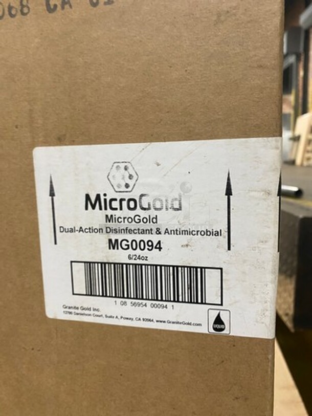 NEW! IN THE BOX! Micro Gold Dual Action Disinfectant And Antimicrobial Spray! 6x Your Bid! - Image 2 of 6