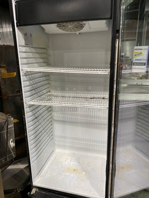 Imbera Commercial Single Door Reach In Cooler Merchandiser! With View Through Door! Poly Coated Racks! Model: G319 SN: 534100401555 115V 60HZ 1 Phase - Image 5 of 8