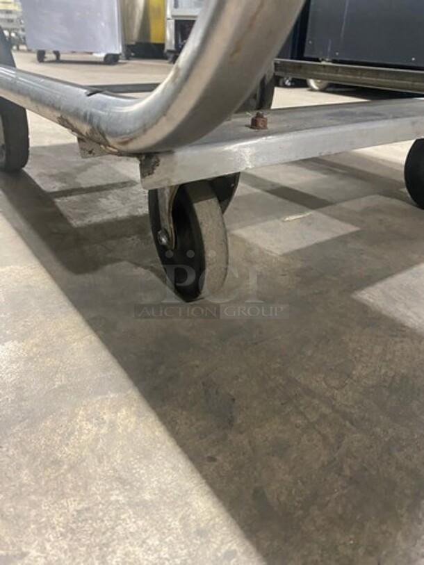 Commercial 3 Tier Utility Cart! Stainless Steel! On Casters! - Image 6 of 8