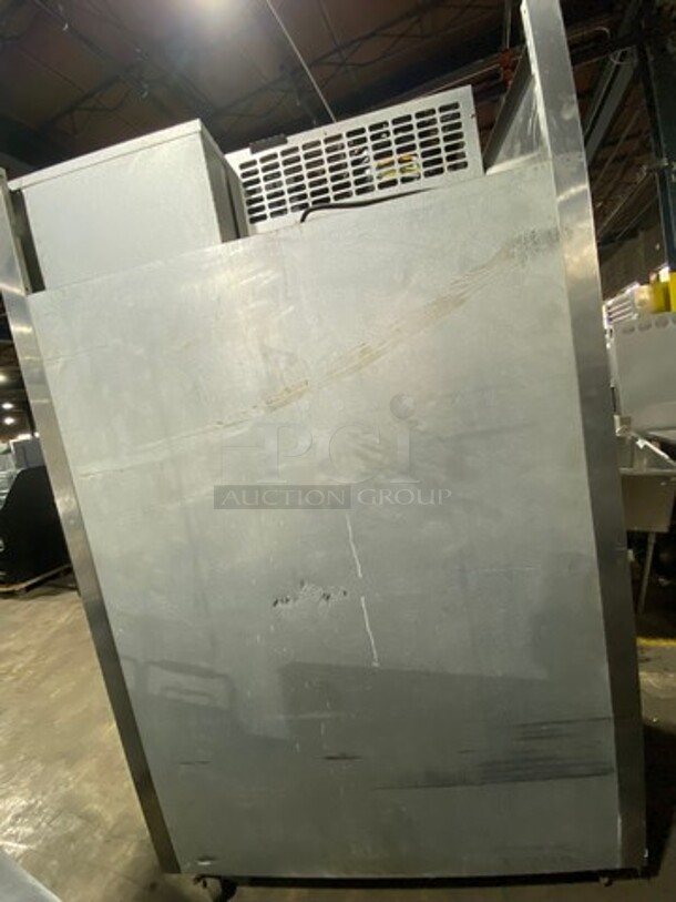 Traulsen Commercial 2 Door Reach In Cooler! All Stainless Steel! On Casters! Model: RE232NZCF02 SN: T1746684K11 115V 60HZ 1 Phase - Image 3 of 10
