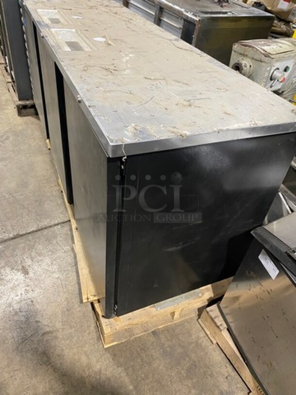 NEW! SCRATCH-N-DENT! LATE MODEL! Beverage Air Commercial Refrigerated Kegerator! With 3 Door Storage Space Underneath! Model: DD94HC1B144 SN: 12700972 115V 60HZ 1 Phase - Image 11 of 12