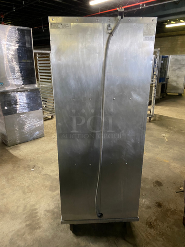 Cres Cor Commercial Insulated Warming/Proofing Cabinet! With 2 Half Doors! Holds Full Size Trays! All Stainless Steel! Model: 5495039 SN: HJGK5086A 120V 60HZ 1 Phase - Image 4 of 8