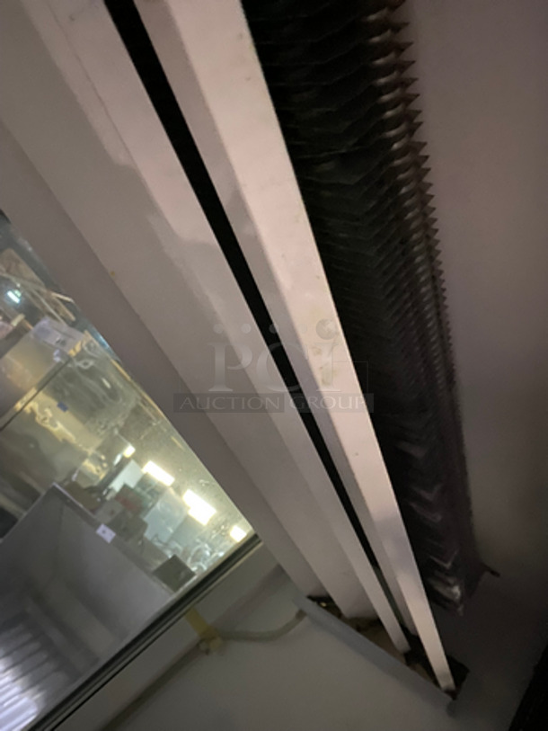 Leader Commercial Refrigerated Display Case! With Slanted Front Glass! With Sliding Rear Access Glass Doors! Stainless Steel Body! Model: HDL48 SN: PS101362 115V 60HZ 1 Phase - Image 8 of 11