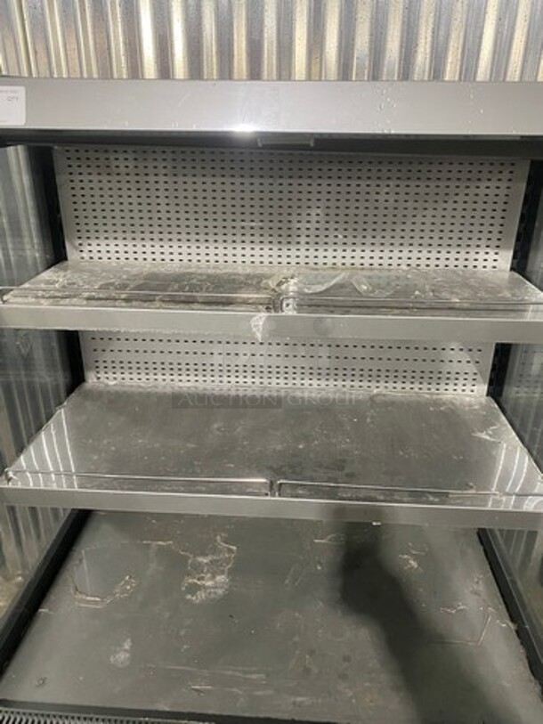 Hydra Kool Commercial Refrigerated Open Grab-N-Go Display Case! Solid Stainless Steel! MODEL KGLOF40S SN:15224021 1PH - Image 5 of 8