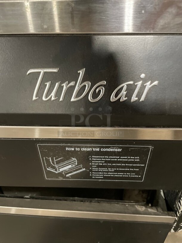 Turbo Air Commercial Refrigerated Open Grab-N-Go Case Merchandiser! With View Through Sides! All Stainless Steel! MODEL TOM50B SN:TOM5016Z100 120V 1PH - Image 7 of 9