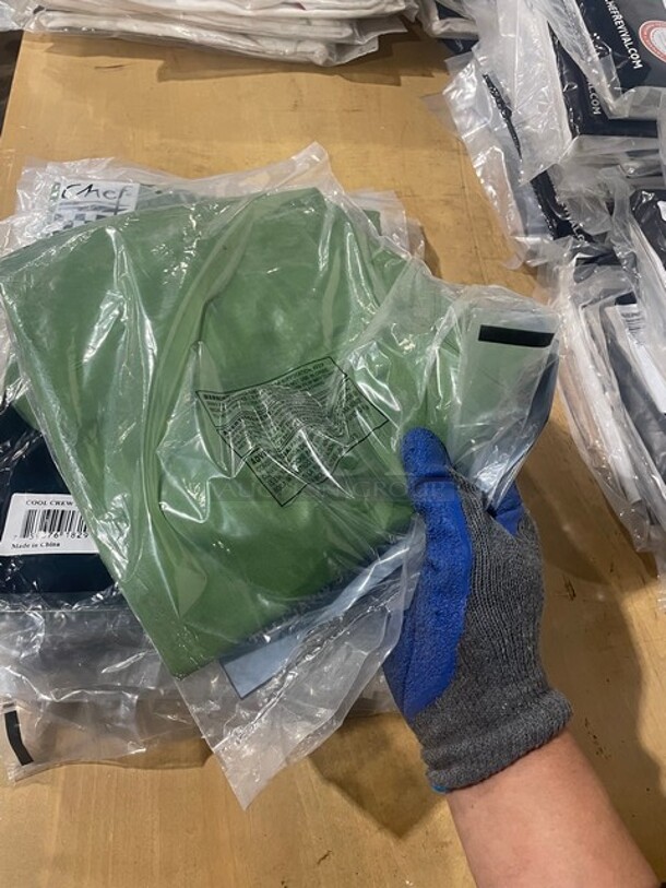 Chef Revival Cool Crew Fresh Mint Jacket! Snap Buttons! Size XS 7x Your Bid! - Image 4 of 5