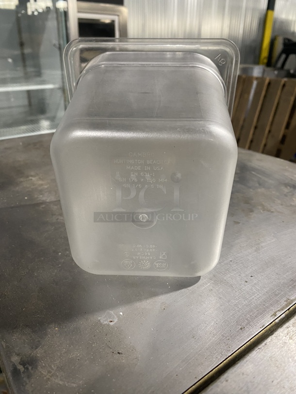 Cambro Poly 1/6 Food Pan! - Image 4 of 4