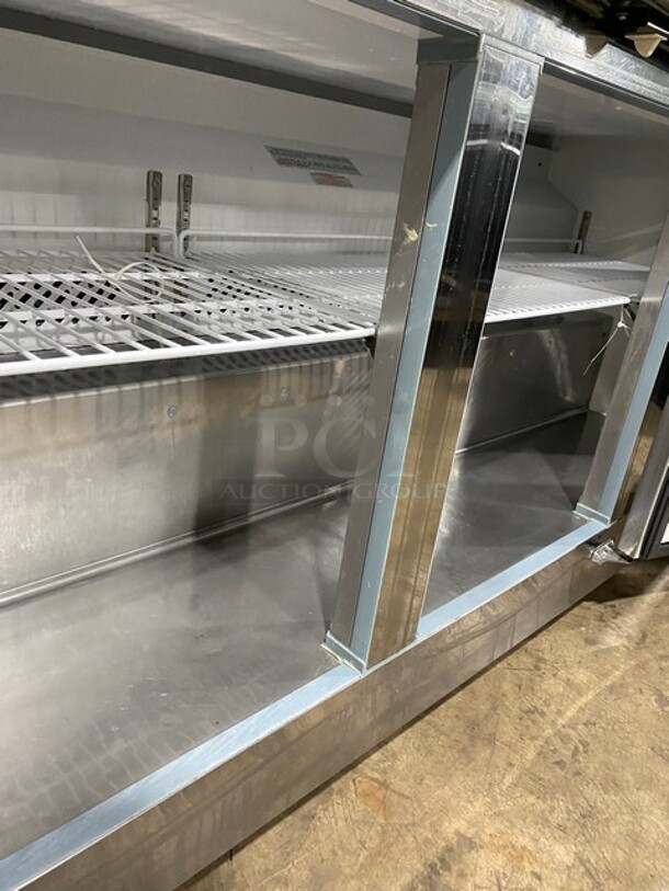 Ikon Stainless Steel Commercial 3 Door Undercounter Freezer on Commercial Casters! MODEL KUC72F SN:9024463 115V 1P - Image 6 of 8