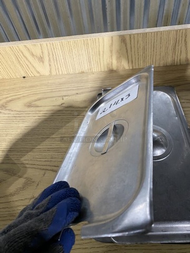 Metal Food Pan Covers! 3 X Your Bid! - Image 4 of 5