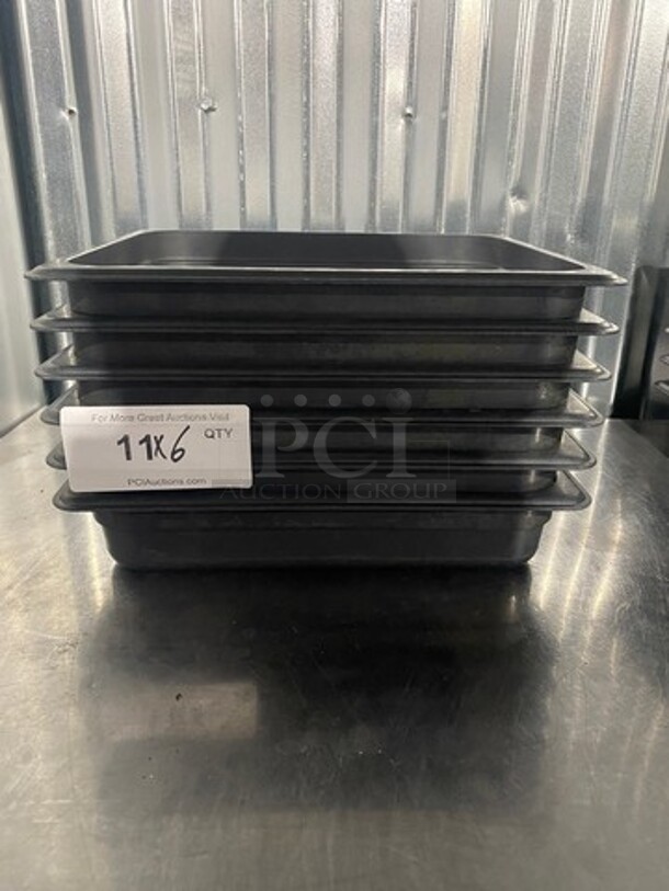 Cambro 1/2 Drop In Pans! 6 X Your Bid! - Image 1 of 6