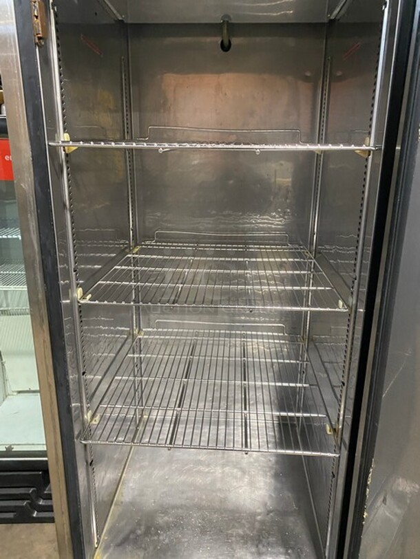 Turbo Air Commercial Single Door Reach In Freezer! Stainless Steel! On Casters! MODEL TSF23D SN:BE2F0006 115V 1PH - Image 5 of 10
