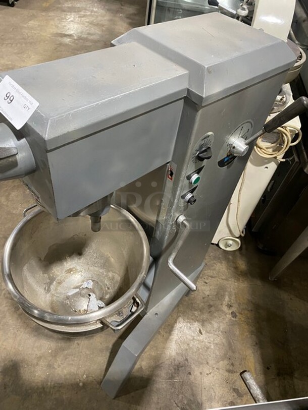 Univex Commercial 30 Quart Planetary Mixer With Mixing Bowl! 115V 1PH - Image 2 of 9