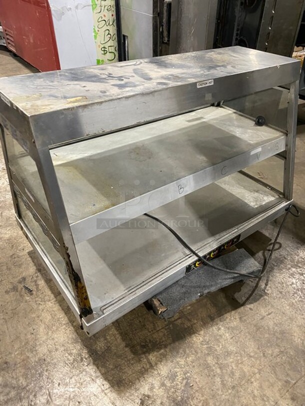 Merco Commercial Countertop Food Warming Display Case! All Stainless Steel Body!  - Image 4 of 7