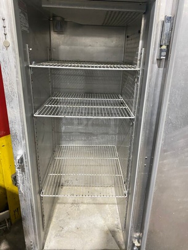Continental Commercial Single Door Reach In Freezer! All Stainless Steel! MODEL DL1FE SN:14551455 115V 1PH - Image 5 of 8