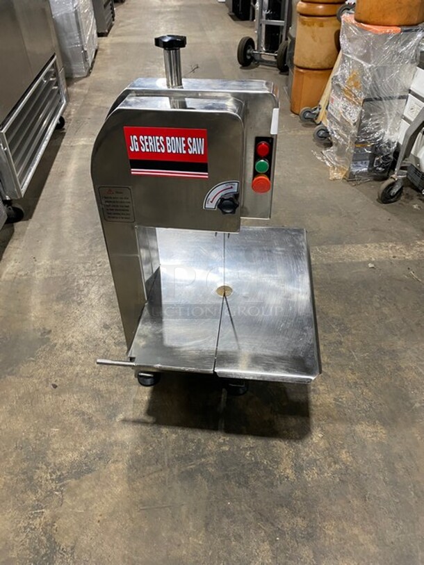 Commercial Countertop Bone/ Meat Saw! All Stainless Steel! Model: JG210A SN: C100067 110V - Image 2 of 9