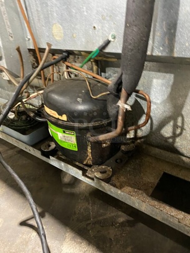 COOL! Delfield Manitowoc Commercial 2 Door Lowboy/Worktop Cooler! All Stainless Steel! Model: UC4048STAR SN: 1305152000153 115V 60HZ 1 Phase - Image 10 of 11