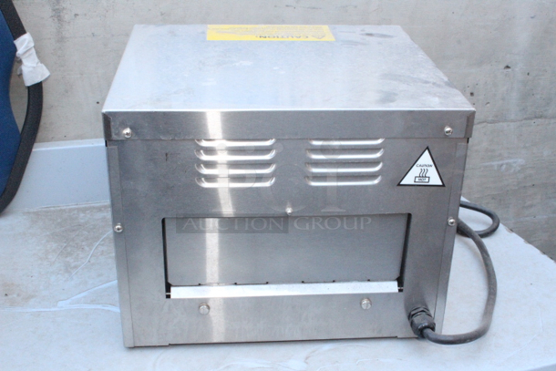 BRAND NEW SCRATCH & DENT! Avantco 184T3300B Commercial 10" Wide Conveyor Toaster with 3" Opening - 800 Slices per Hour. S/N: 1607723184T3300D - Image 7 of 8