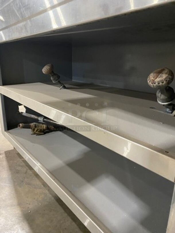 Commercial Gas Powered 3 Well Steam Table! With Storage Space Underneath! All Stainless Steel! On Legs! - Image 6 of 6