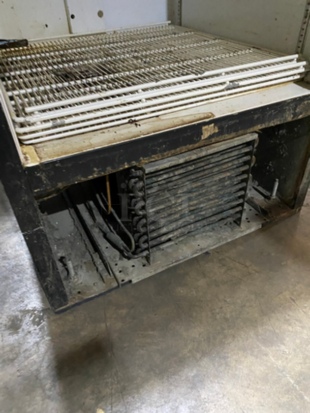 Commercial Refrigerated Single Door Reach In Merchandiser! With View Through Door! Poly Coated Racks! NOT TESTED! - Image 8 of 9