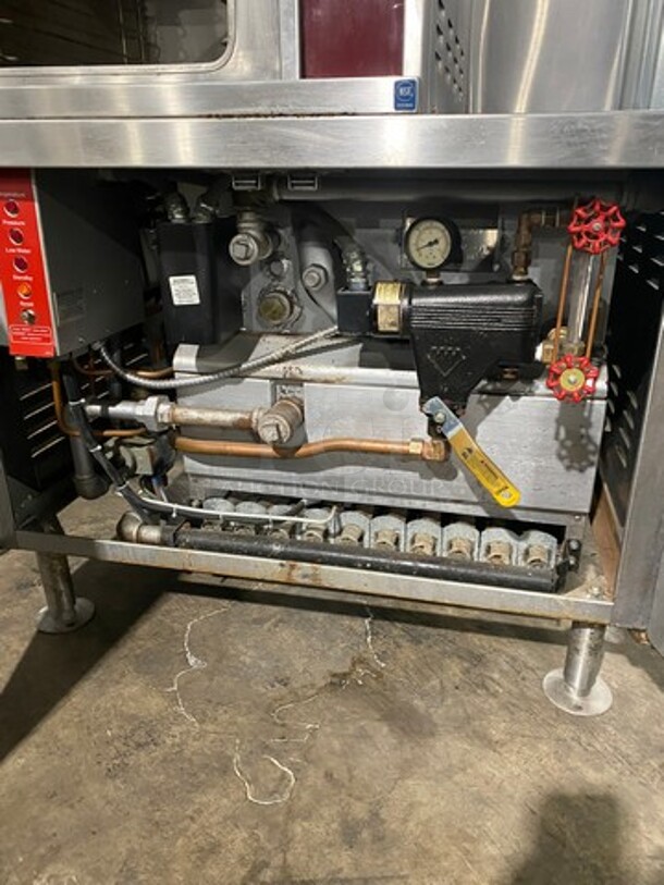 Southbend Commercial Natural Gas Powered Double Deck Convection Steamer! All Stainless Steel! Model GCX2S36 Serial 903583KK0895! 115V 1Phase! On Legs! GOES WELL WITH LOT #46!!! - Image 6 of 11